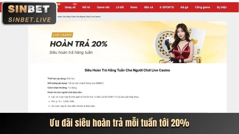 Hoàn trả hàng ngày/tuần GK88
